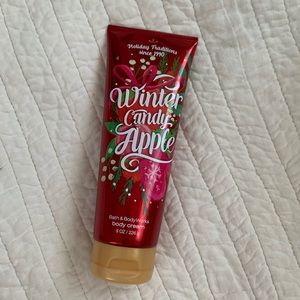 NEW Lotion Bath And Bodyworks Winter Apple Cream